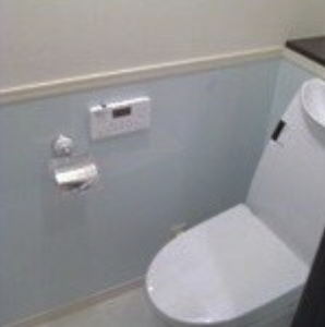 横浜市都筑区　Y様　上品で清潔感のあるトイレにリフォーム